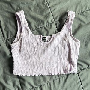 Selling medium SHEIN crop top in purple.